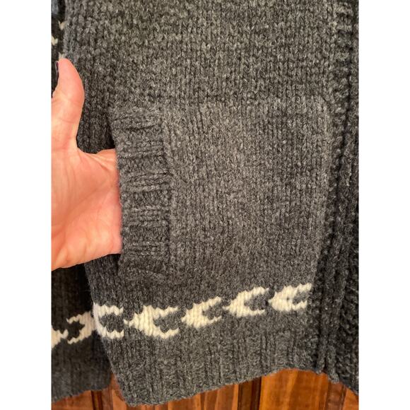 VINTAGE Ted BakerJean lambs will zip front cardigan sweater size (2) Small - Picture 2 of 7